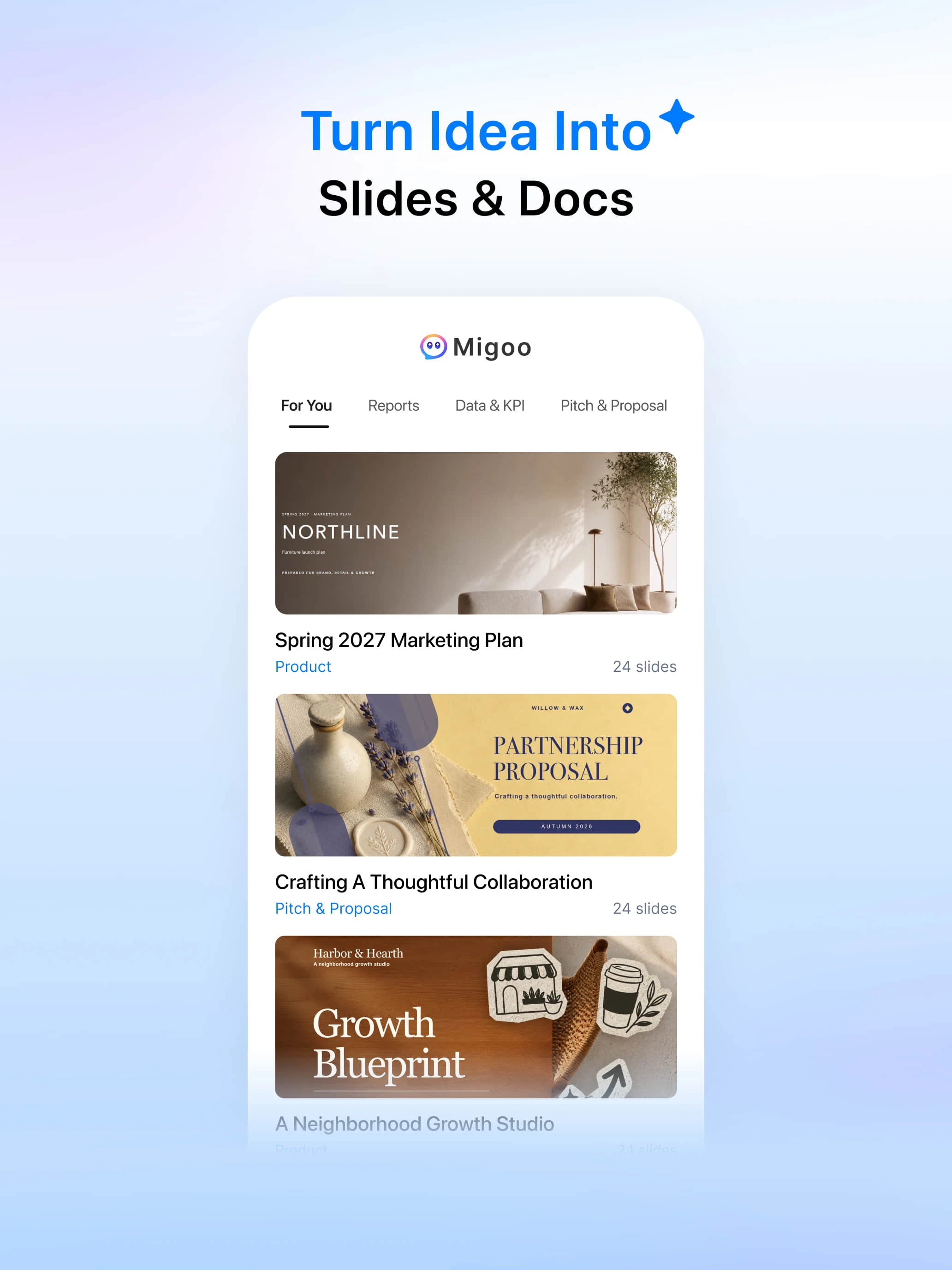Migoo - AI Team for Every Task screenshot
