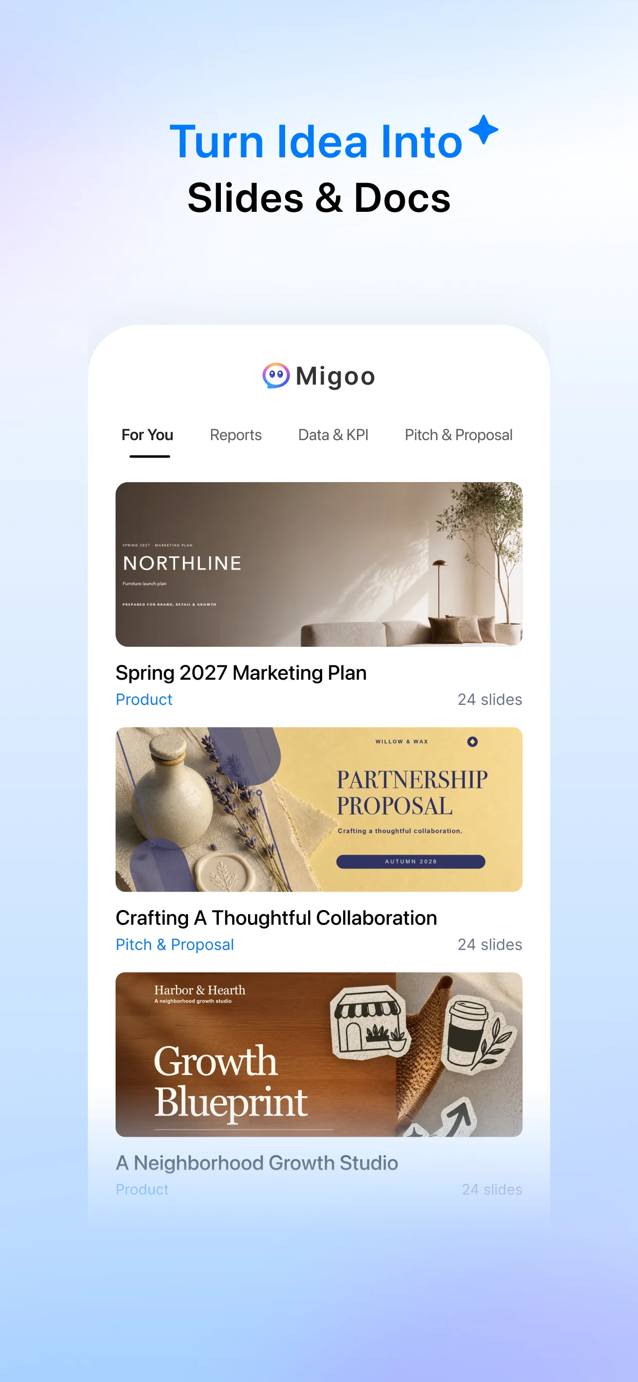 Migoo - AI Team for Every Task screenshot